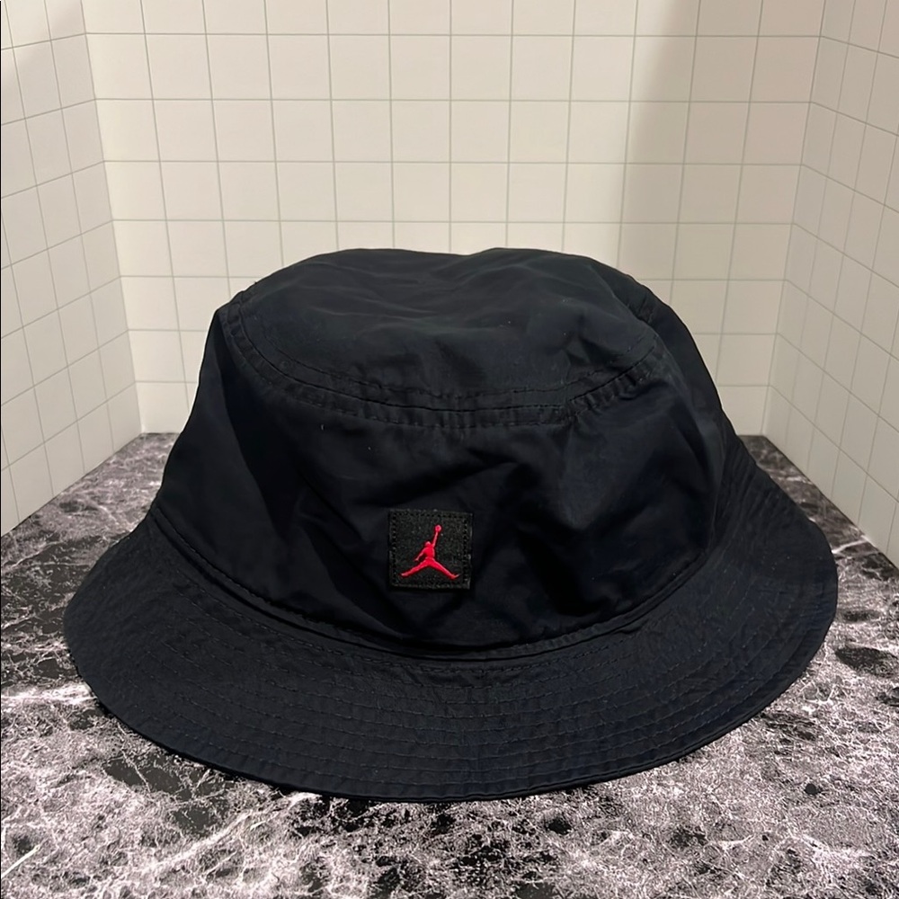 Jordan Black Bucket Hat